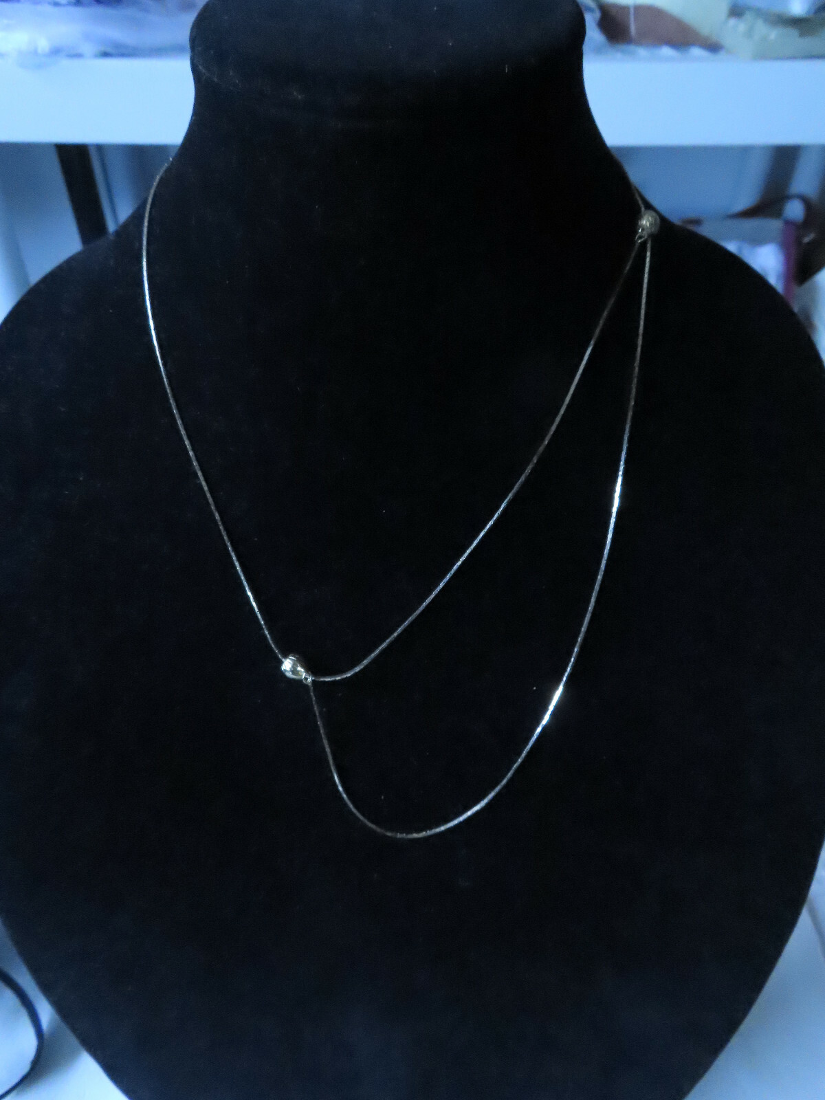 Gold Plated Adjustable Chain Necklace. Nice Gold. NEW & FREE SHIPPING IN USA.