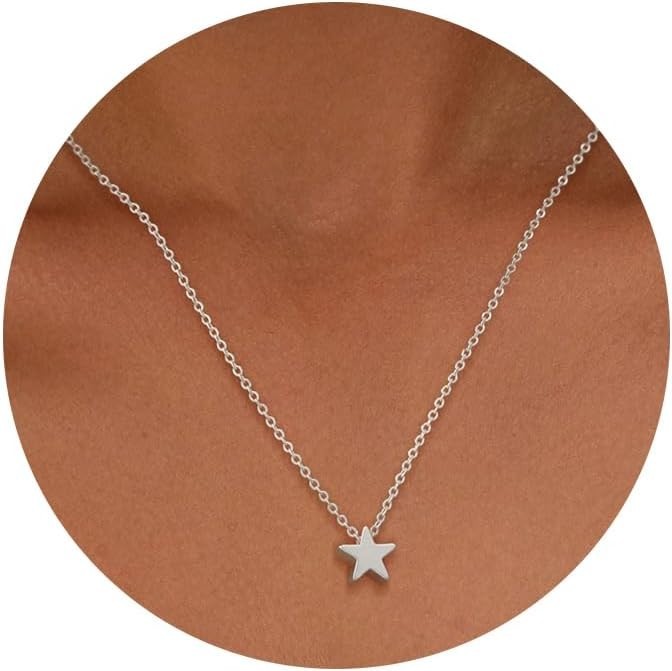 Elegant Women’s 14K Gold Plated Circle Pendant Necklace for Special Occasions