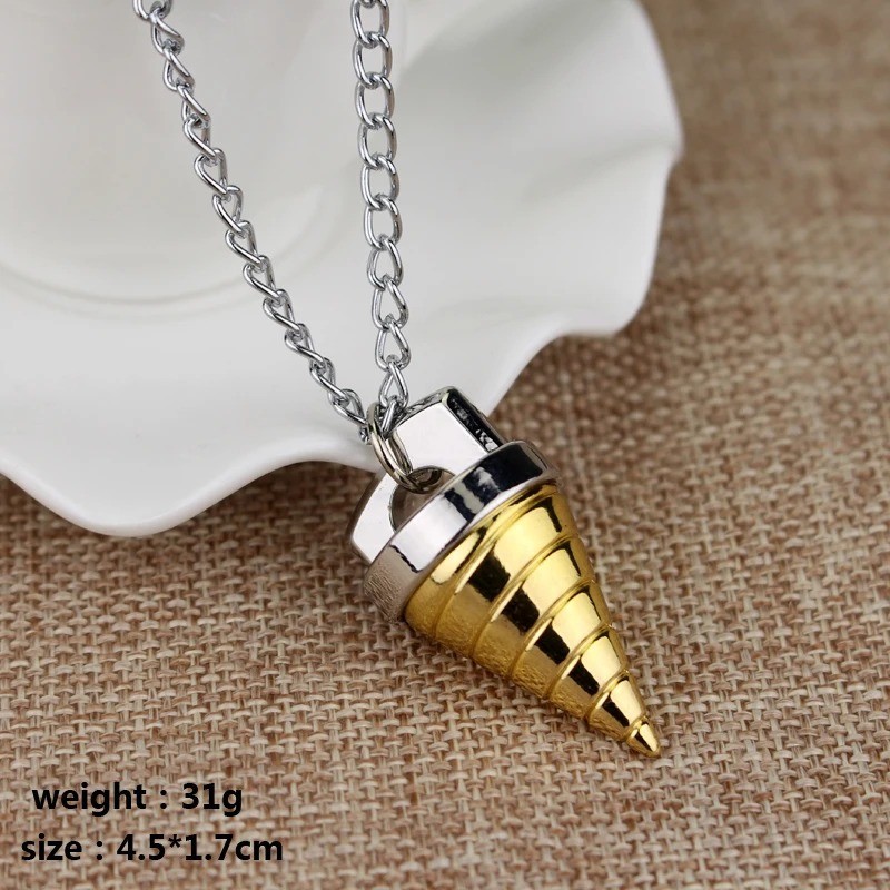 Tengen Toppa Gurren Lagann Spiral Necklace Simon Pendant Anime Cosplay Jewelry