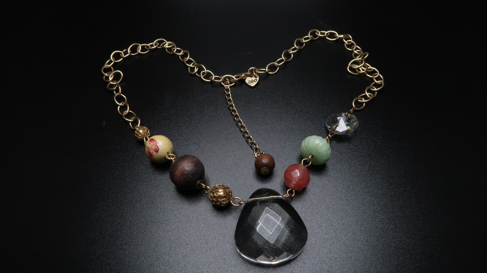 American Eagle Outfitters AEO BOHO Crystal Beaded Necklace NB6