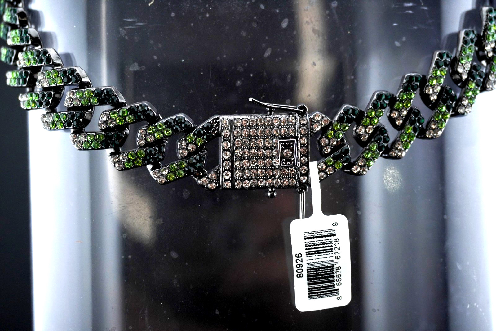 Neckless – Invicta Elements Men’s 21″ Drip Chain Necklace, Arctic Camo 15mm