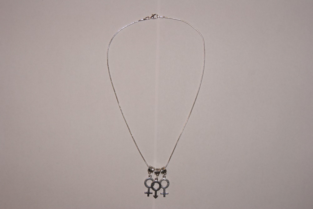 Hotwife ‘FMF’ Female Male Female Threesome Euro Necklace Fetish Lifestyle Symbol