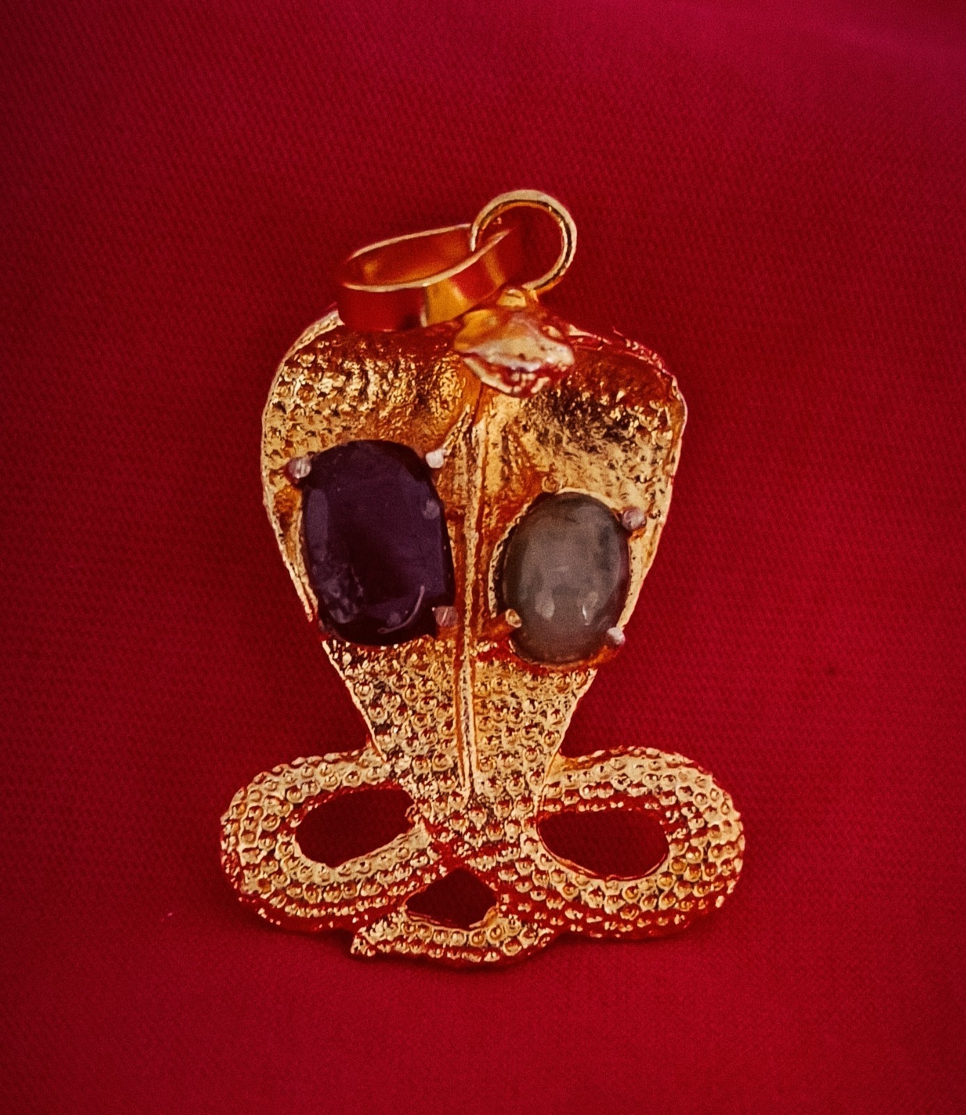 Women artificial jewellery women Gold Plated Cobra Snake Pendant