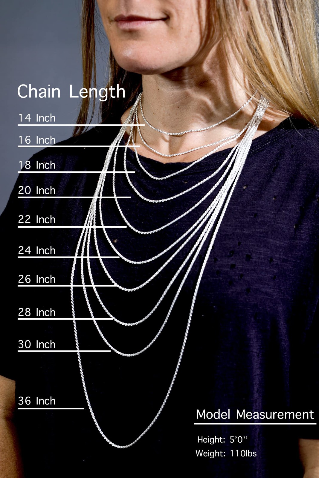 Sac Silver Sterling Silver Italian Curb Chain 2Mm Solid 925 Italy 2 Sided