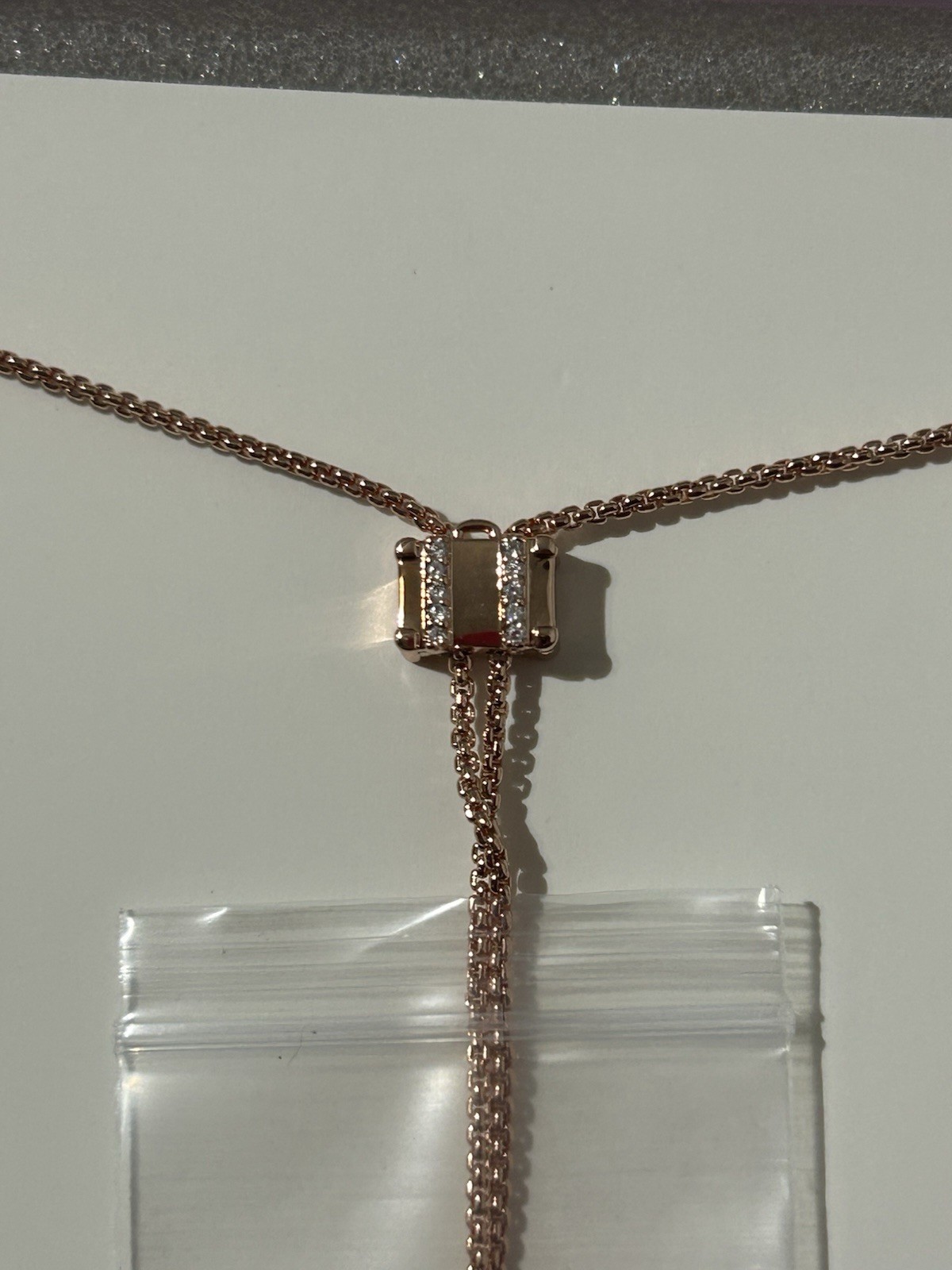 BP Summer Jewel Candy Monaco Moments Far And Away Rose Gold Plated Necklace
