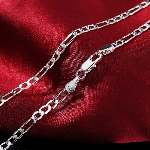 Factory direct wholesale hot-selling, silver-plated personalized 4MM three-to-on