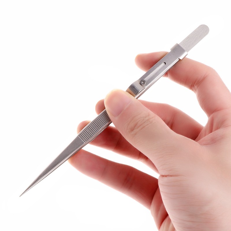Stainless Steel Tweezers Jewelry Making Tools DIY Epoxy Resin Mold Tools