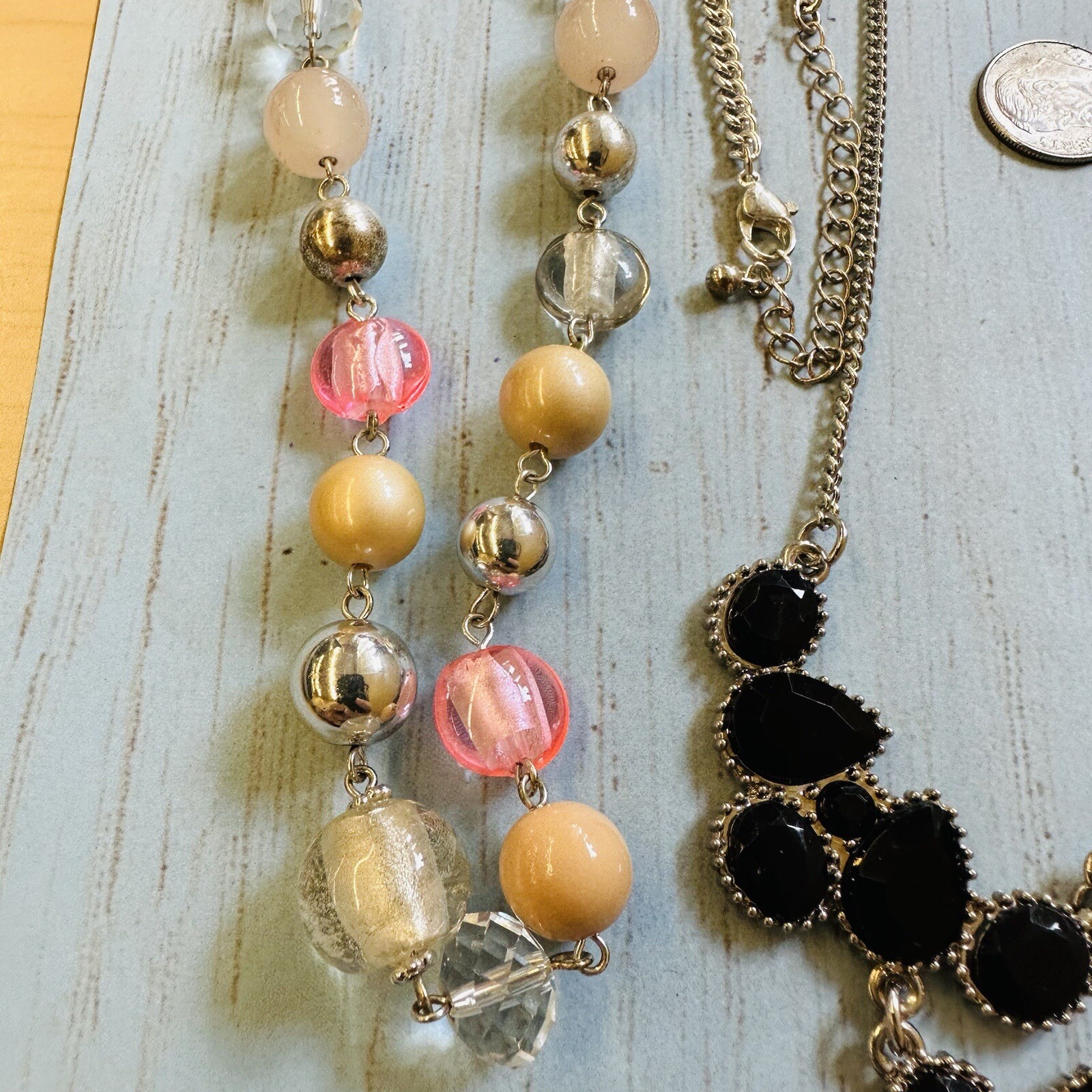Necklace Lot See Description For Details