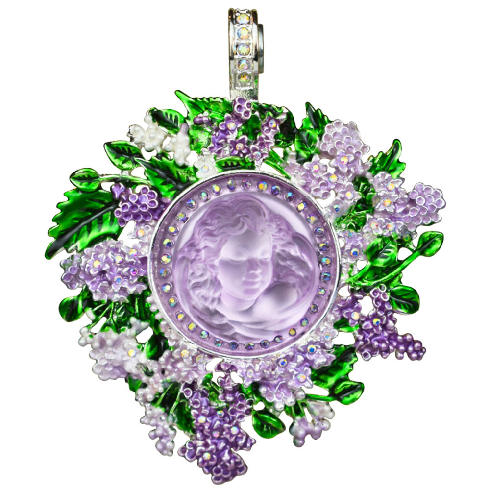 Kirks Folly Lilac Goddess Dream Angel Magnetic Enhancer Sterling Silvertone