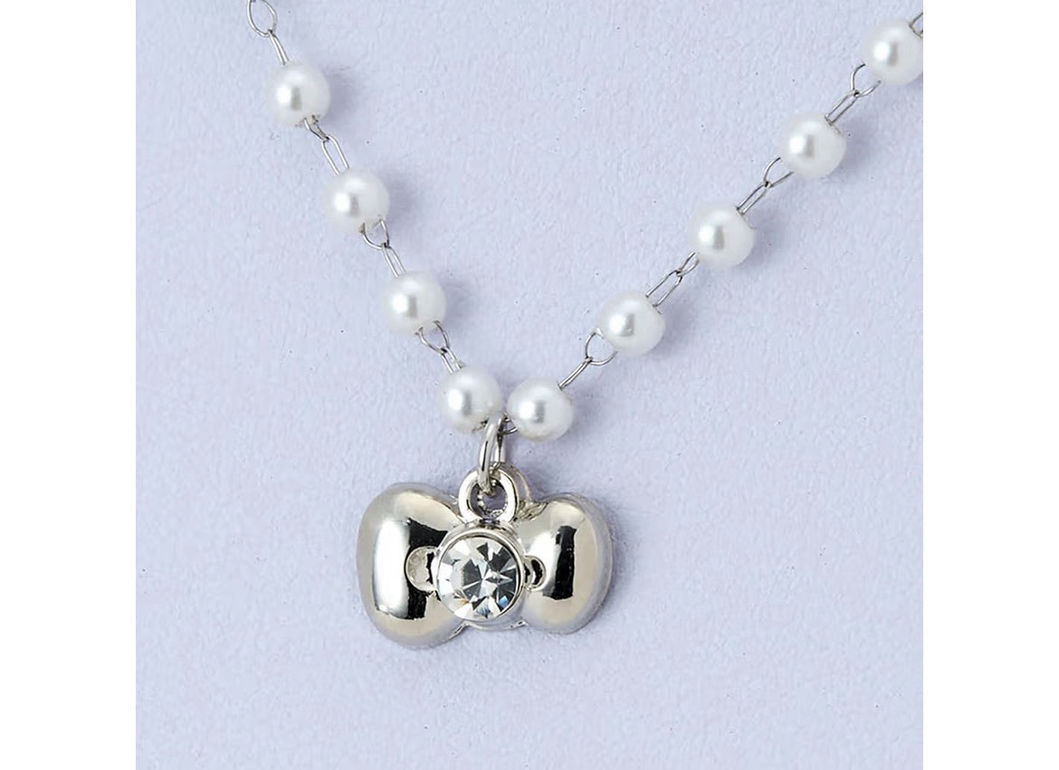 ✨🖤Sanrio Hello Kitty Necklace Set 2pcs I Love Hello Kitty Black🖤✨