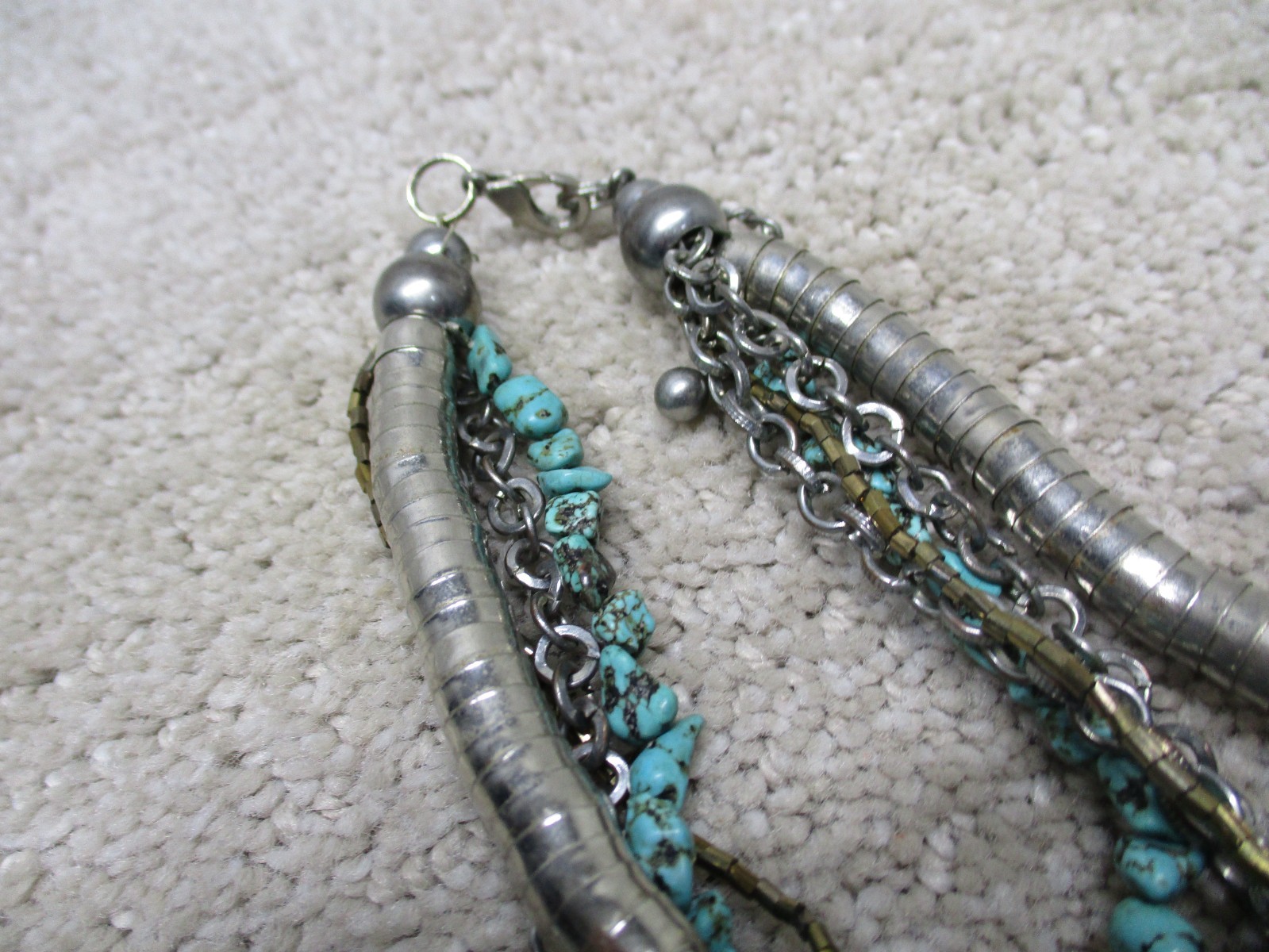 INC International Concepts Necklace Jewelry Lot Of 7 Teal