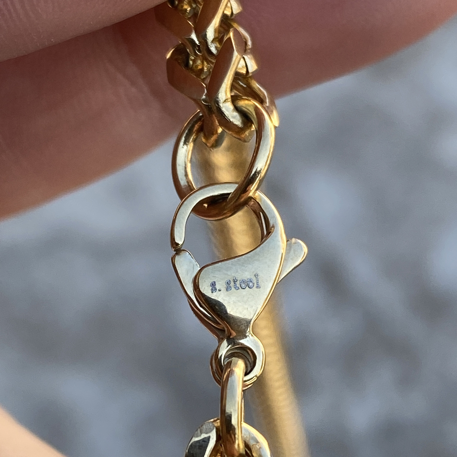 Mens 18K Gold Plated Solid Stainless Steel Franco Chain Heavy 36″ x 5MM Necklace