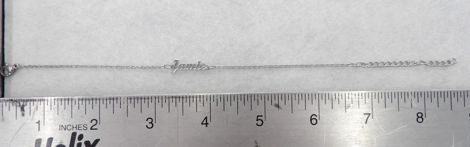 Spirit Bracelet Personalized Name Charm Nickel Free Adjustable 6.5″ to 8.5″