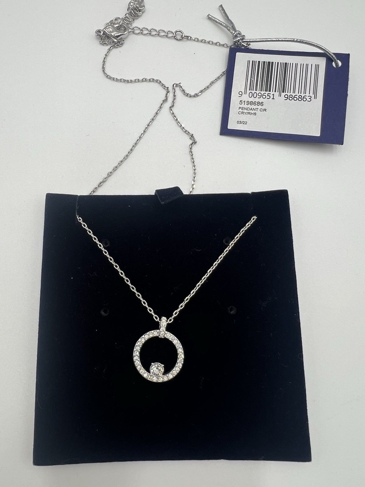 Swarovski Necklace Authentic New With Box.