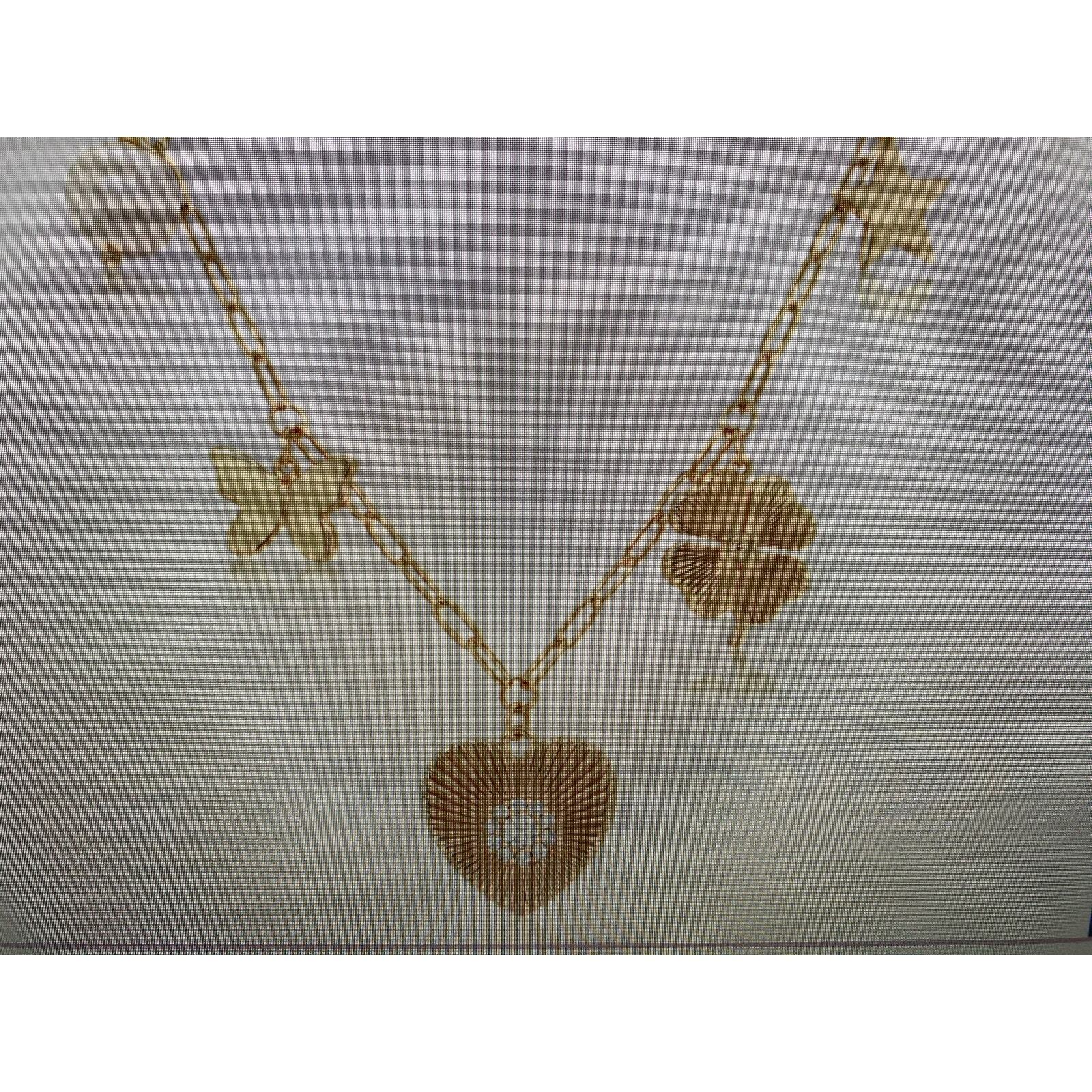 NEW Jennifer Miller Heart charm necklace