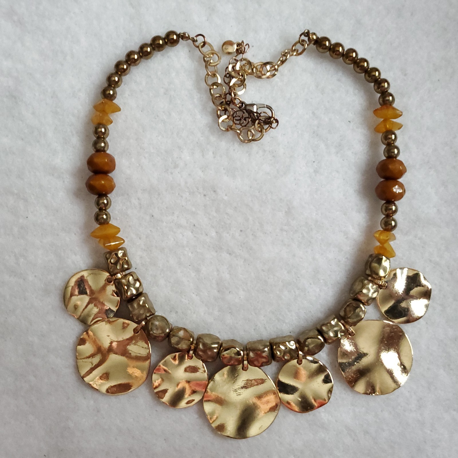 Bib Necklace Lot of 3 Gold Tone Rhinestone Stella Dot Lane Bryant 16-20″