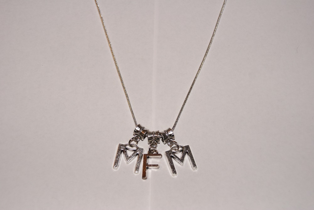 Hotwife ‘MFM’ Male Female Male Threesome Euro Necklace Fetish Lifestyle Letters
