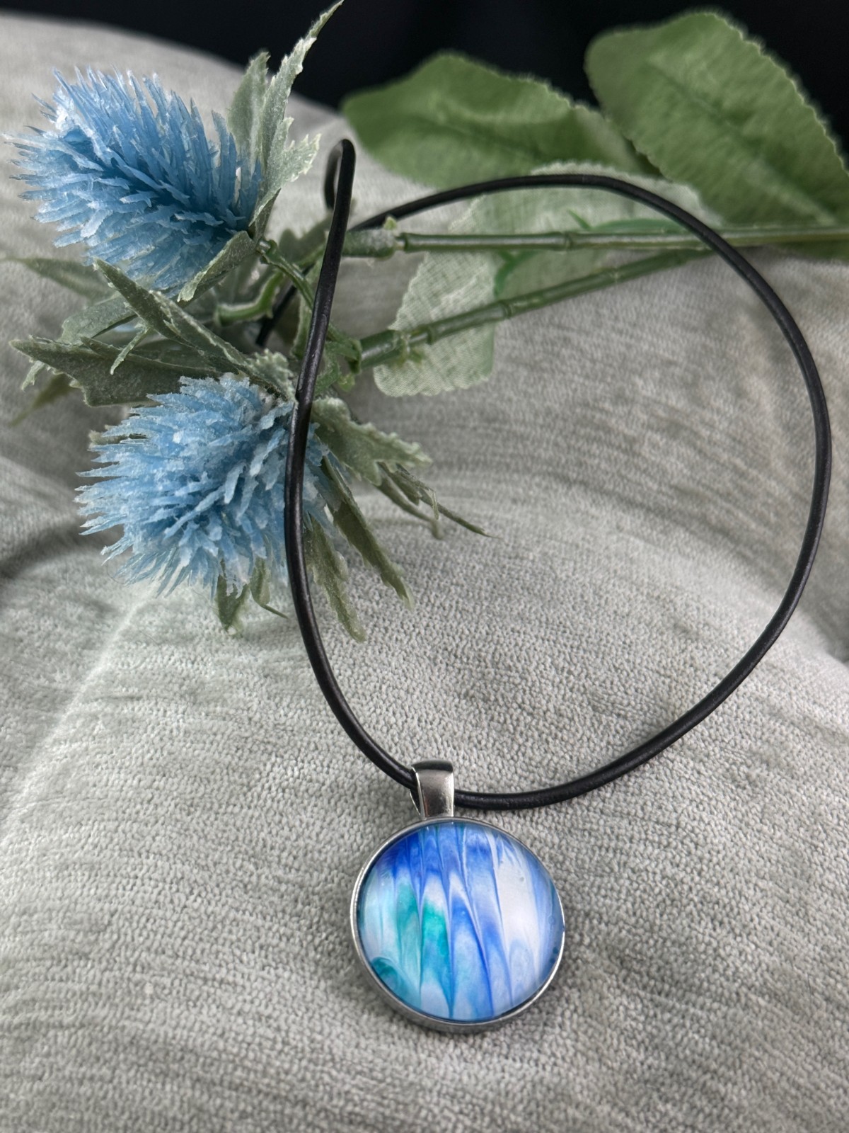 Joyful Pendant by Kaylectible Designs – a unique miniature work of art