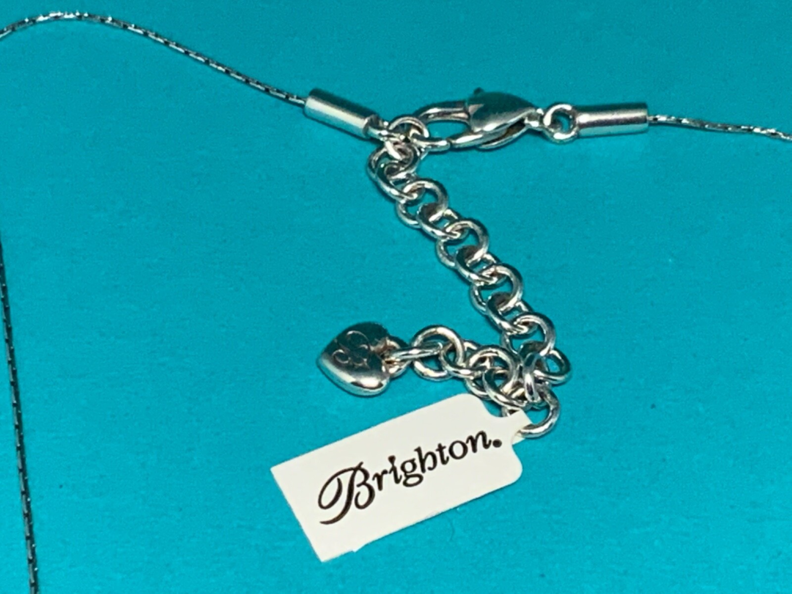 🌸 BRIGHTON Necklace Silver Round Triple Disc “Marrakesh” 16-18” (N26)NWT🌸