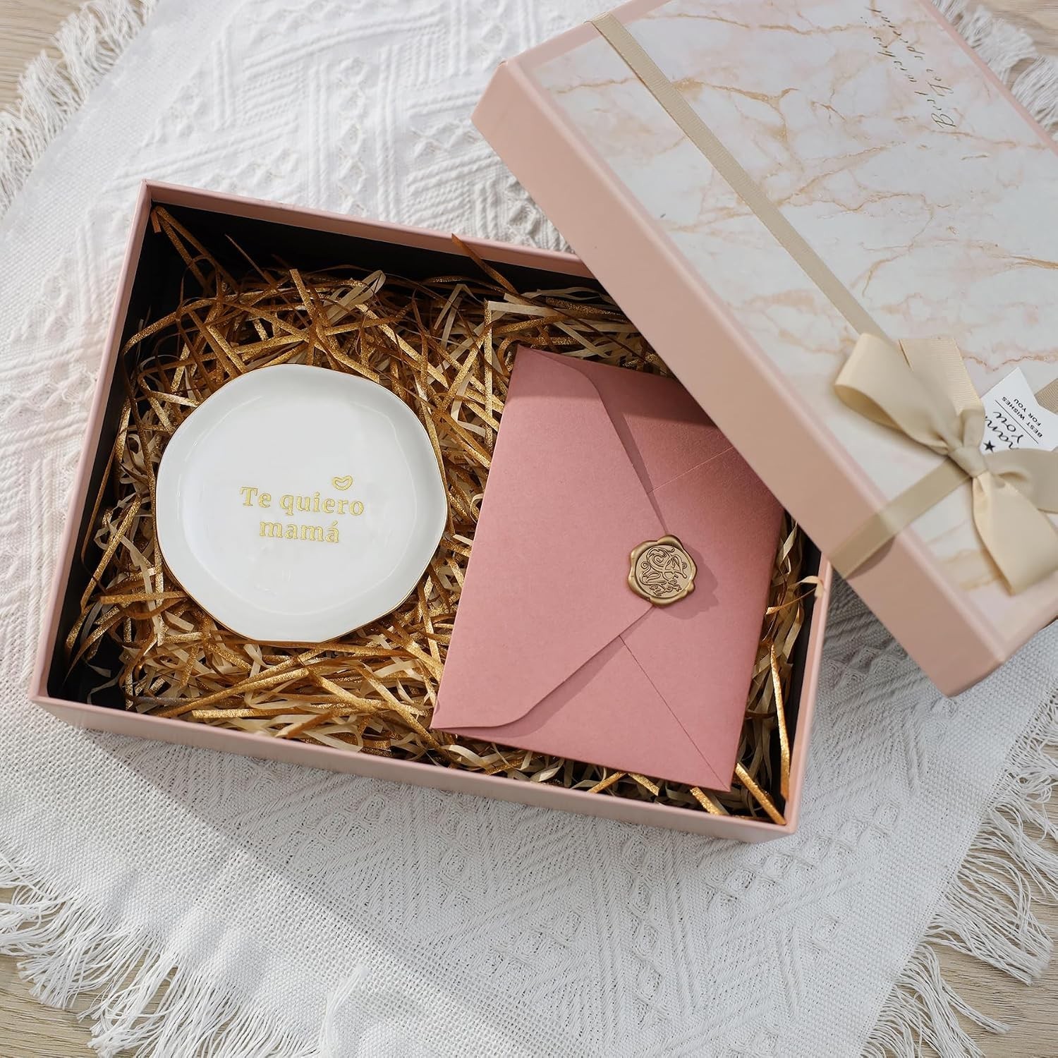 Portable and Waterproof Ring Dish – Te Quiero Mama for Special Occasions