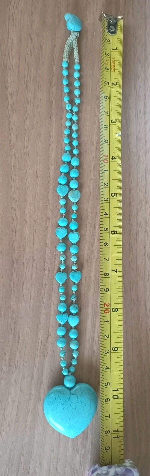 Lola Rose Ruth Vintage Necklace Turquoise 48 cm BN