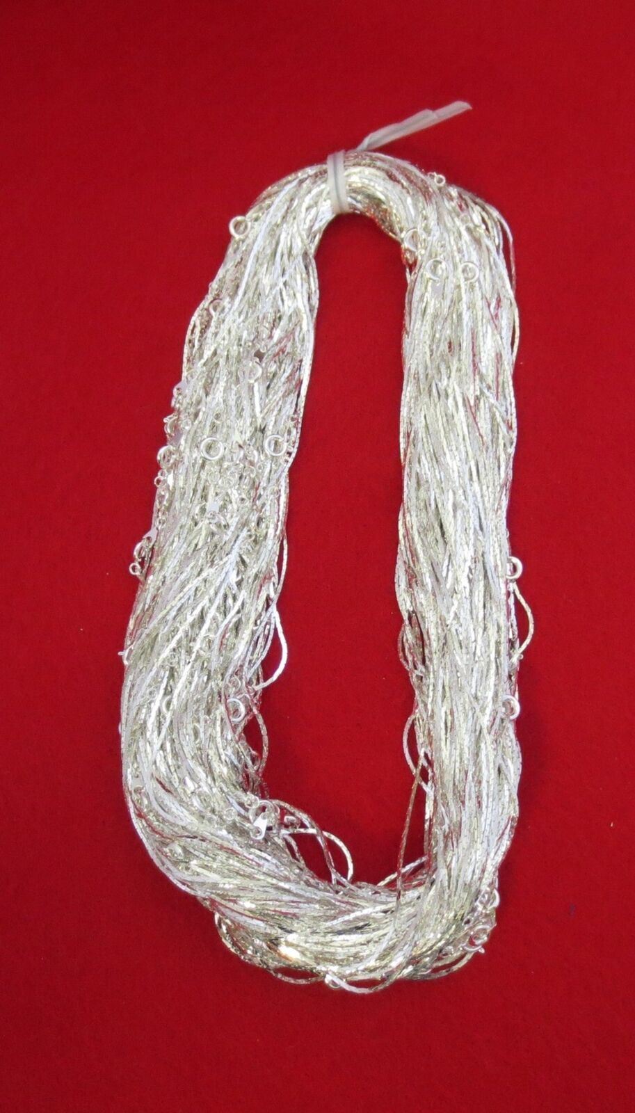 WHOLESALE LOT OF 5 STERLING SILVER EP 20 INCH COBRA NECKLACES