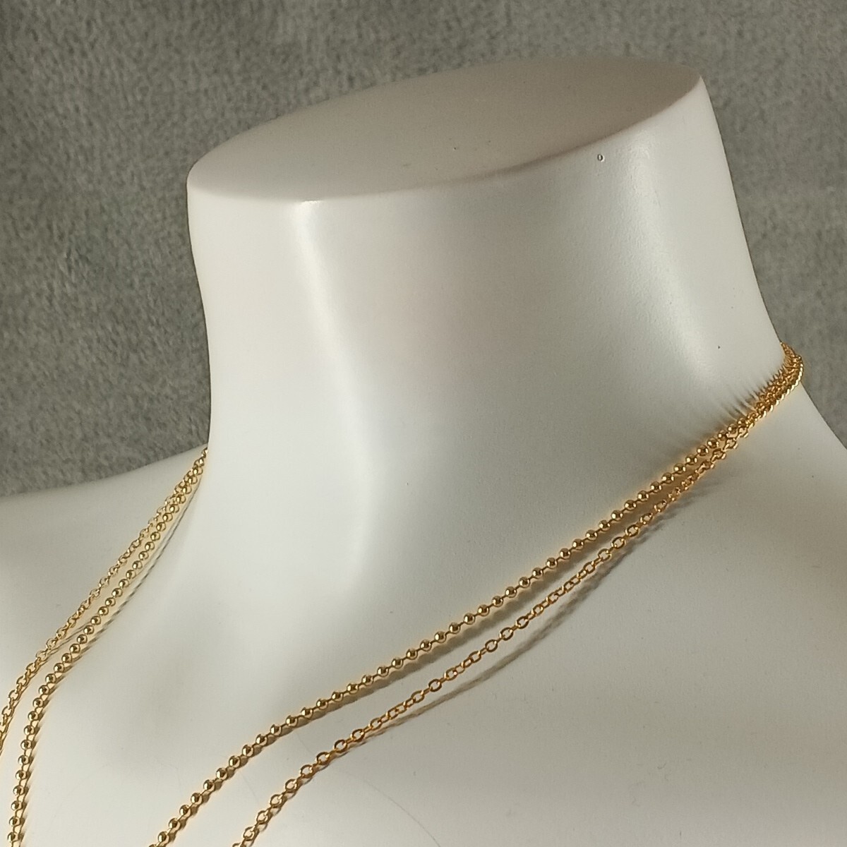 Rose Angel Women’s Stack Pendant Necklace One Size Brass Plated Gold Color