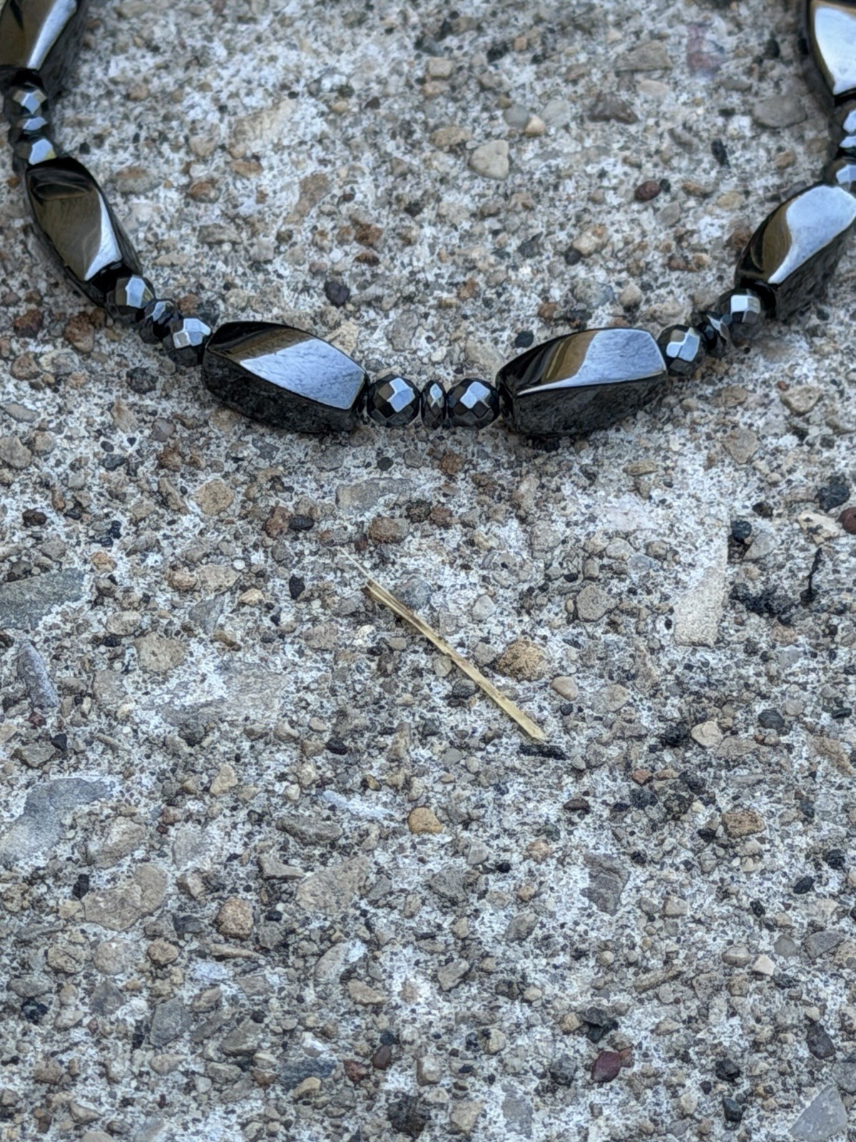 3x Power 100% Black Magnetic Hematite Anklet Necklace Bracelet 1 Row