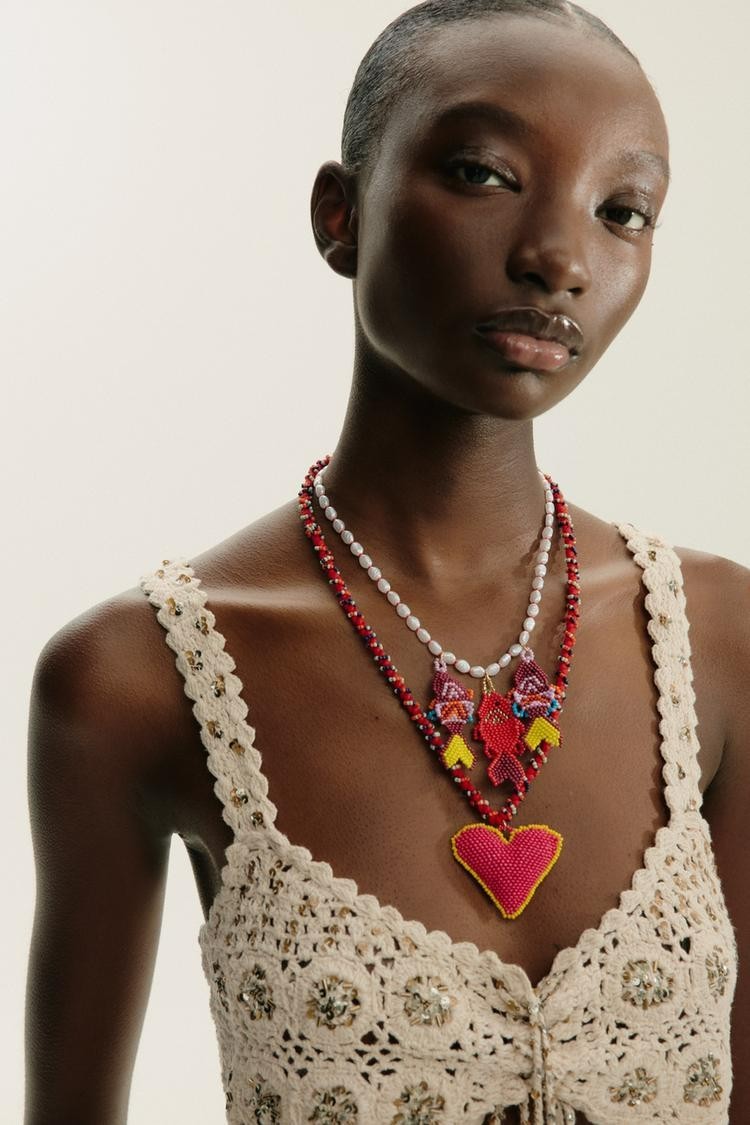 ZARA FISH AND HEART NECKLACE PACK