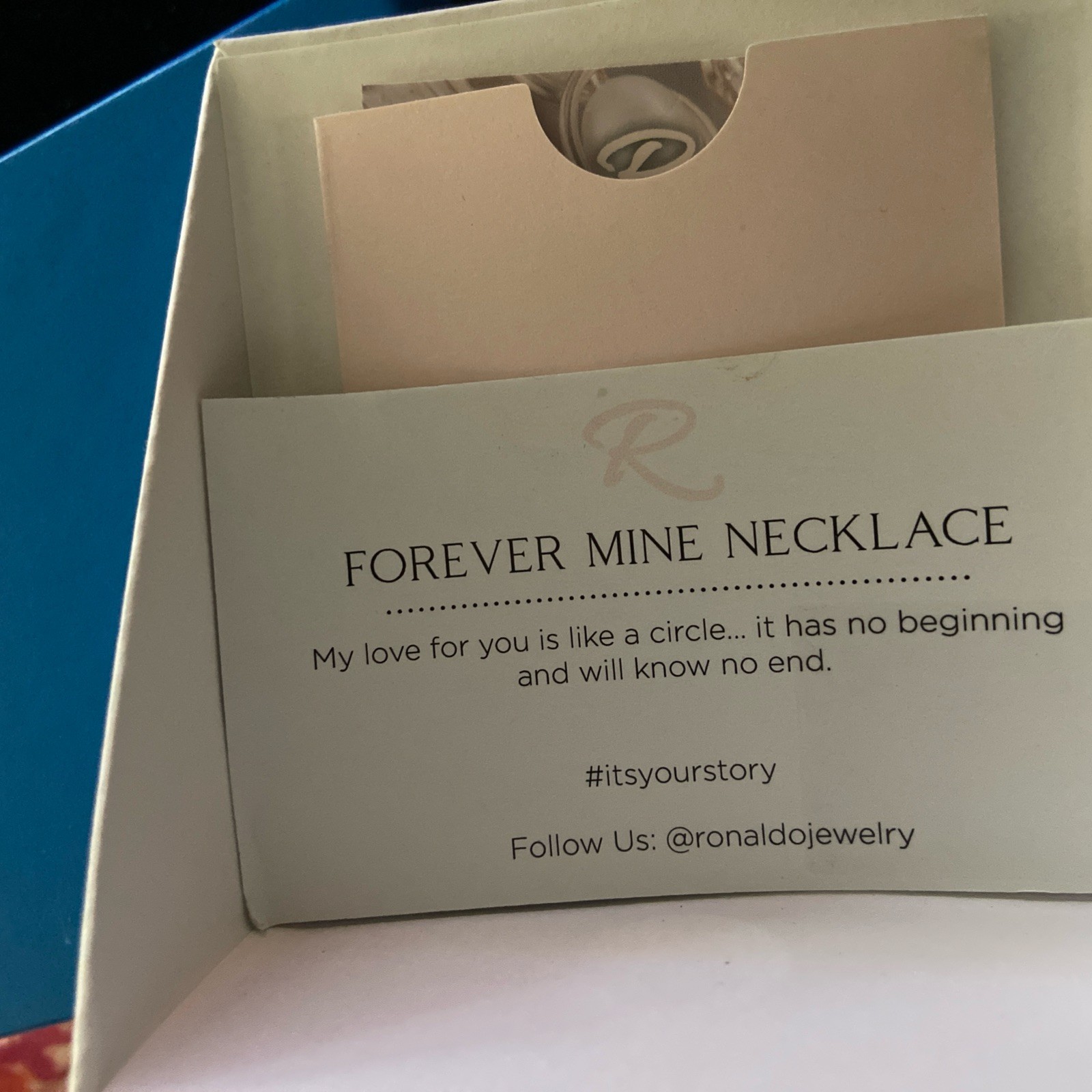 10k Gold Filled Open Circle Forever Mine Necklace Ronaldo Jewelry 16.5″