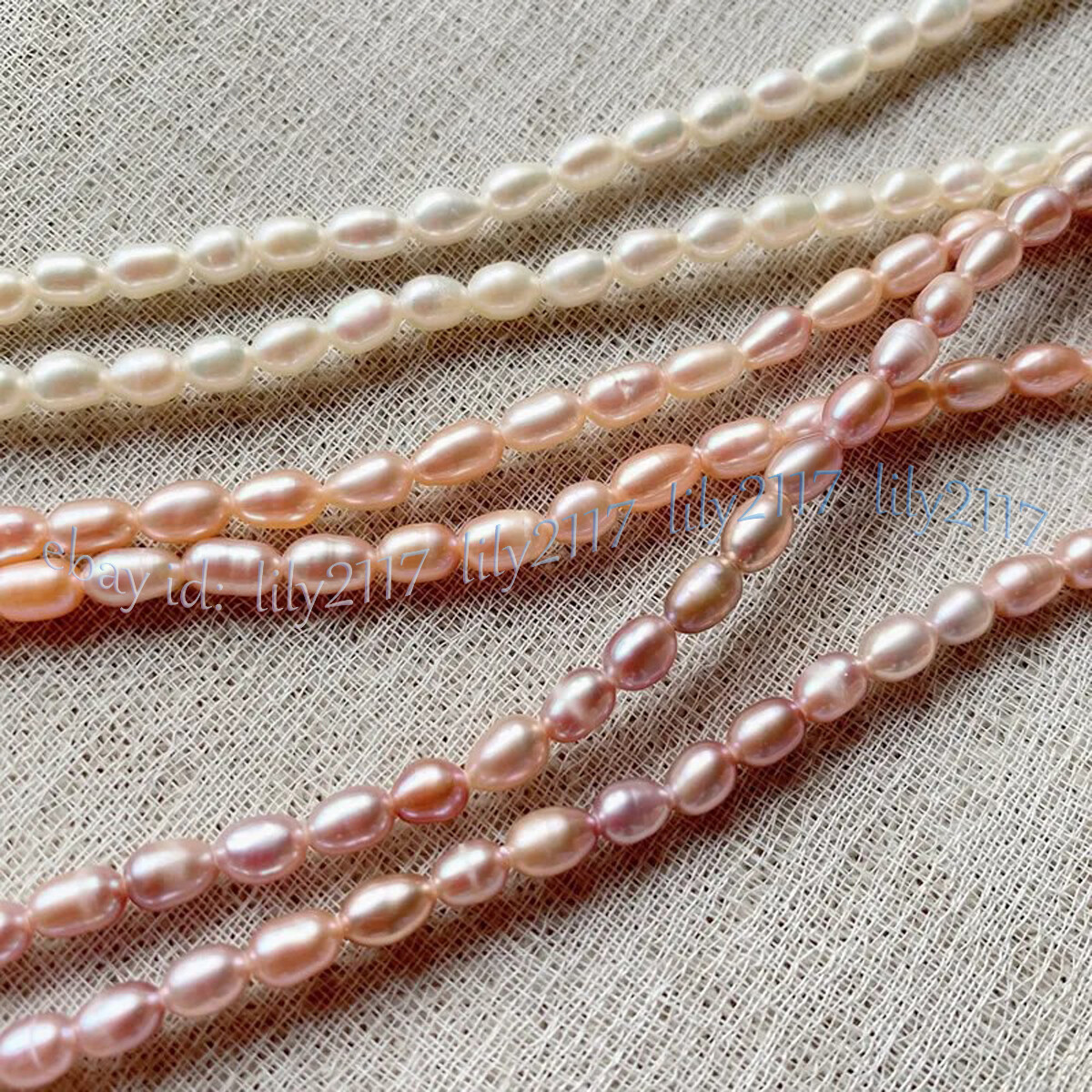 Small 4-5mm Real Natural Multicolor Freshwater Baroque Pearl Necklace 14-48 inch