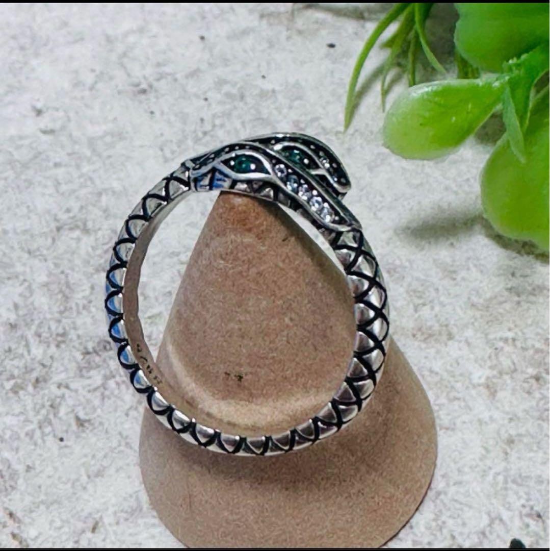 Year Of The Snake Snake Ring Silver 925 Men Women Coiled Snake