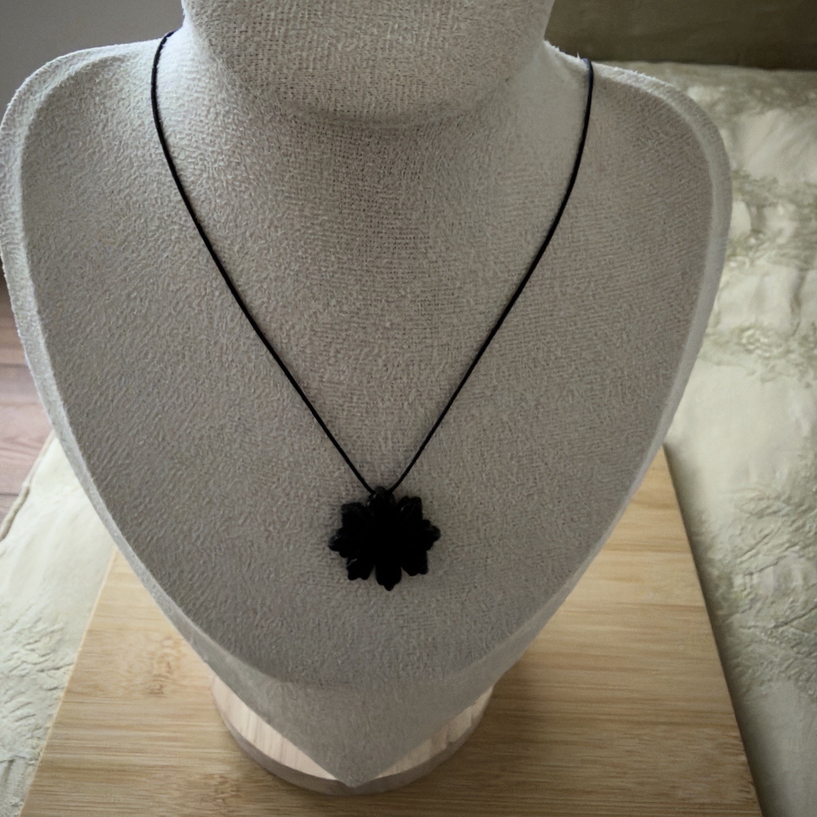 Burma Wuji Jade Sunflower Snowflake Philippine Sun Pendant