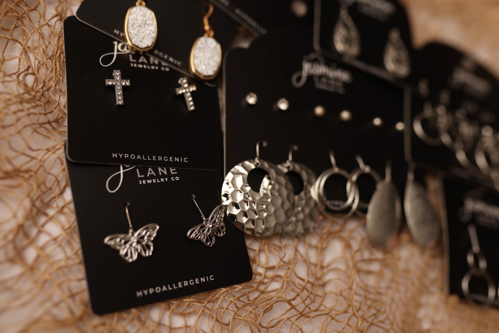 500pc Jewelry Lot Wholesale Earrings Boutique Reseller Bulk Assorted Styles