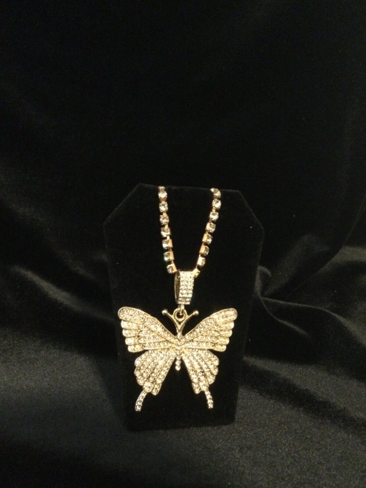 New Womens Necklace Butterfly Pendant Fashion Jewelry 925 For Daily Wear