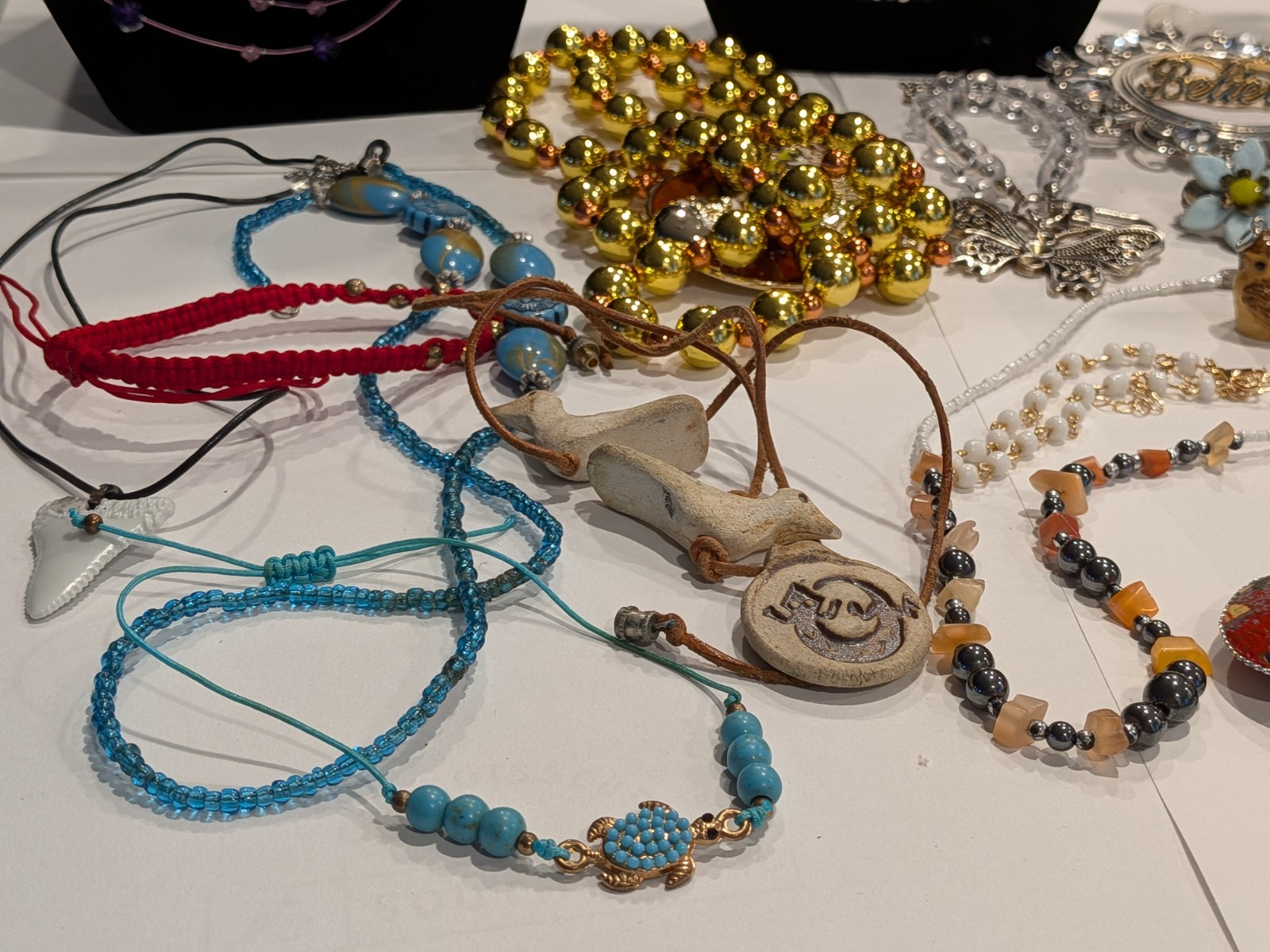 Assorted Fashion Jewelry Lot – Necklaces Bracelets and wearables