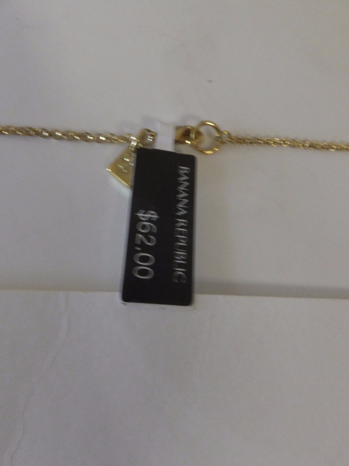 Banana Republic Skull Drop Necklace Size One Size – Gold NWT $62.00