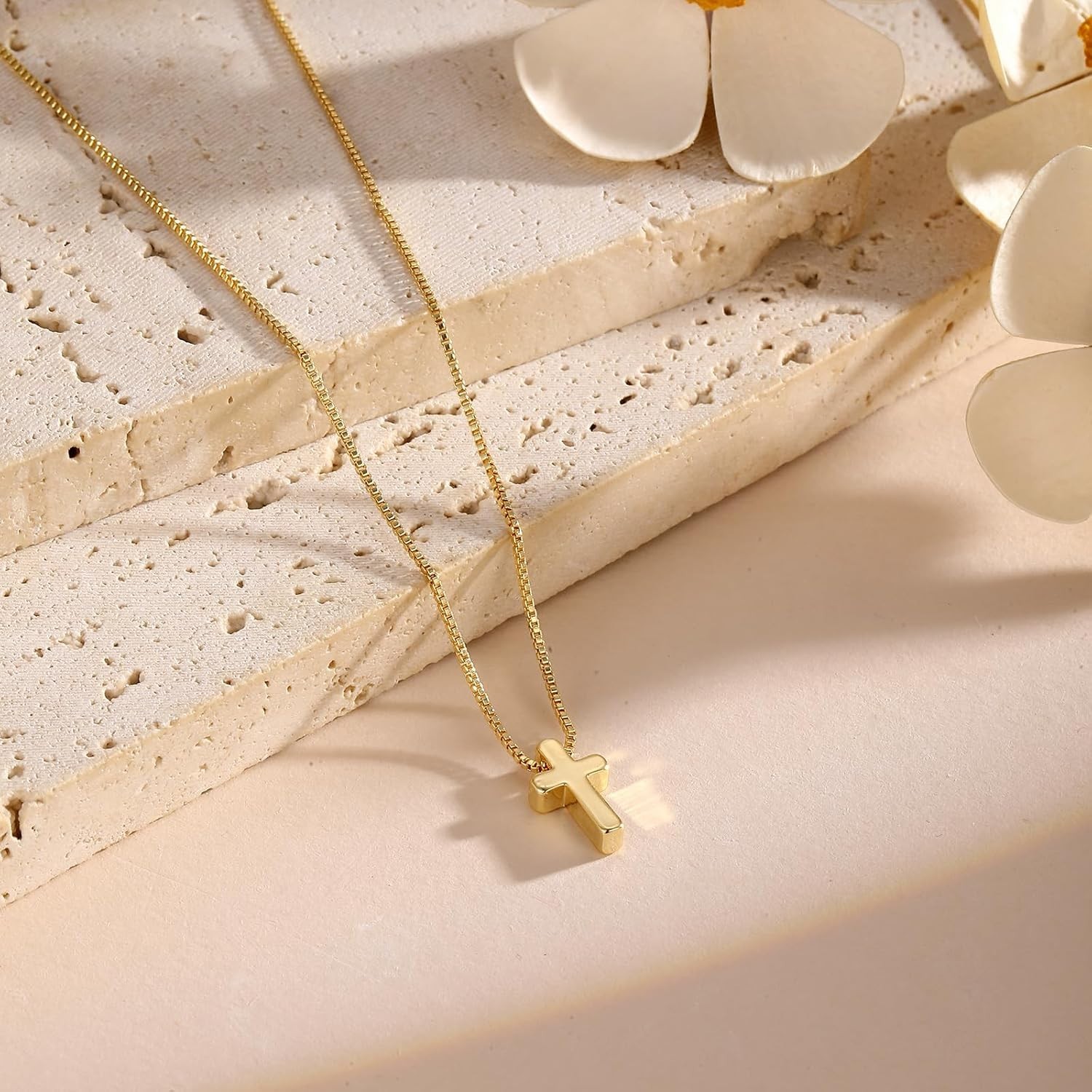 Meaningful 14K Gold Cross Choker – Perfect Faith Jewelry for Special Occasions