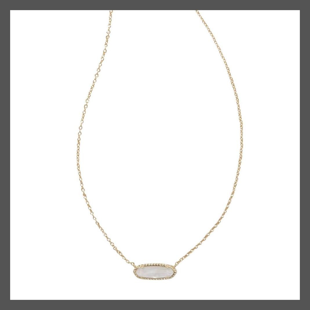 Kendra Scott Eva 14K Gold Over Brass Pendant Necklace – Mother of