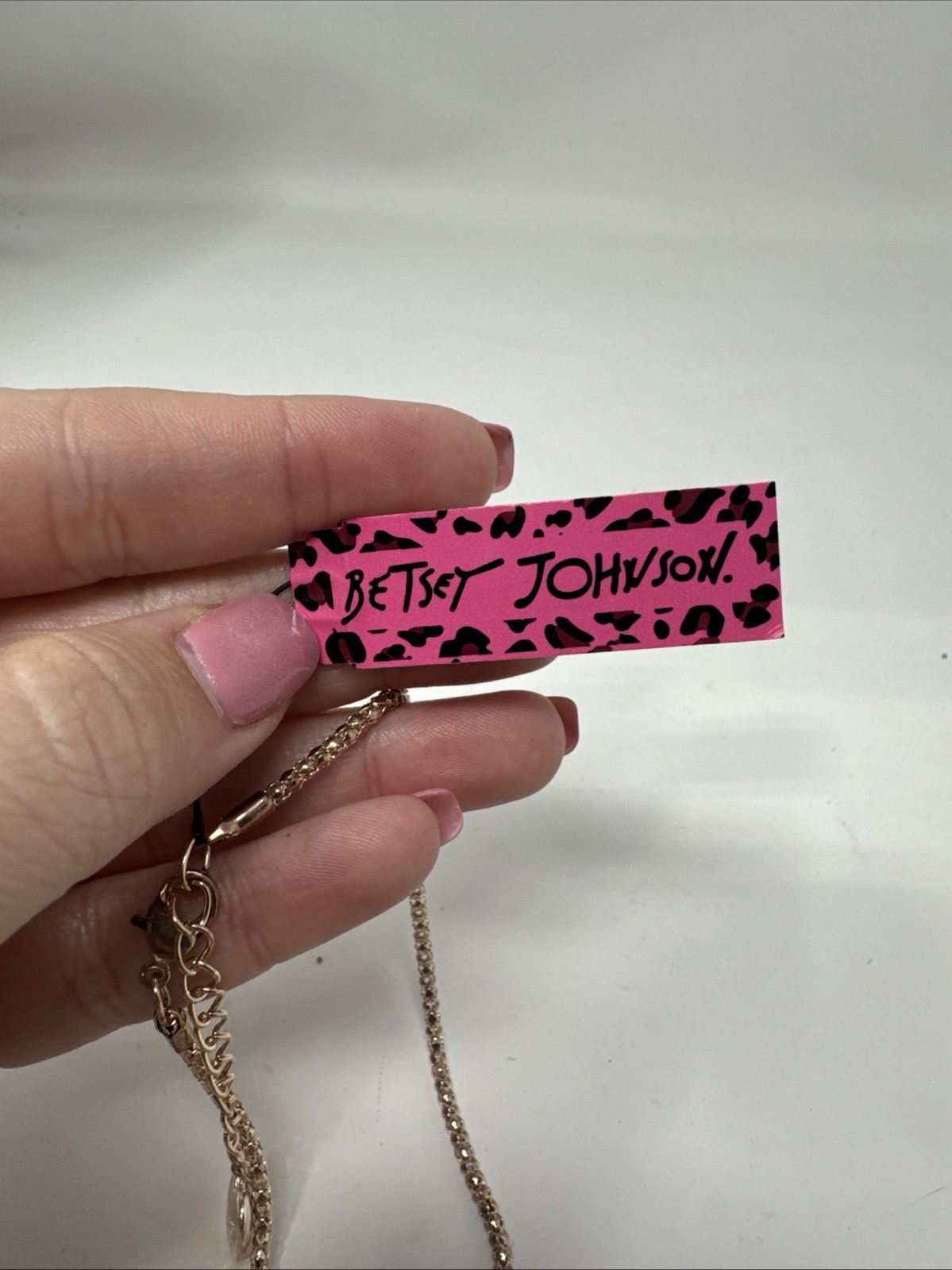 Betsey Johnson Brand New Blue Lucky Fortune Cat Pendant Necklace (unit #B-406)