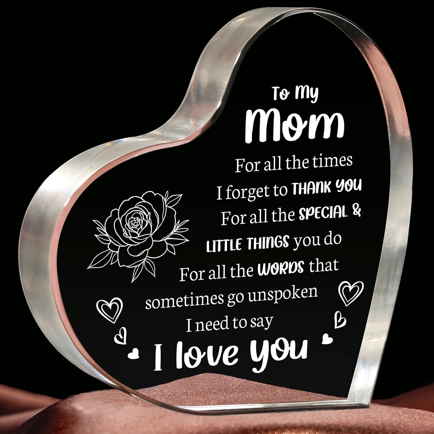 Gifts for Mom, Mothers Day from Husband Daughter Son, Birthday Women Wife Gifts.