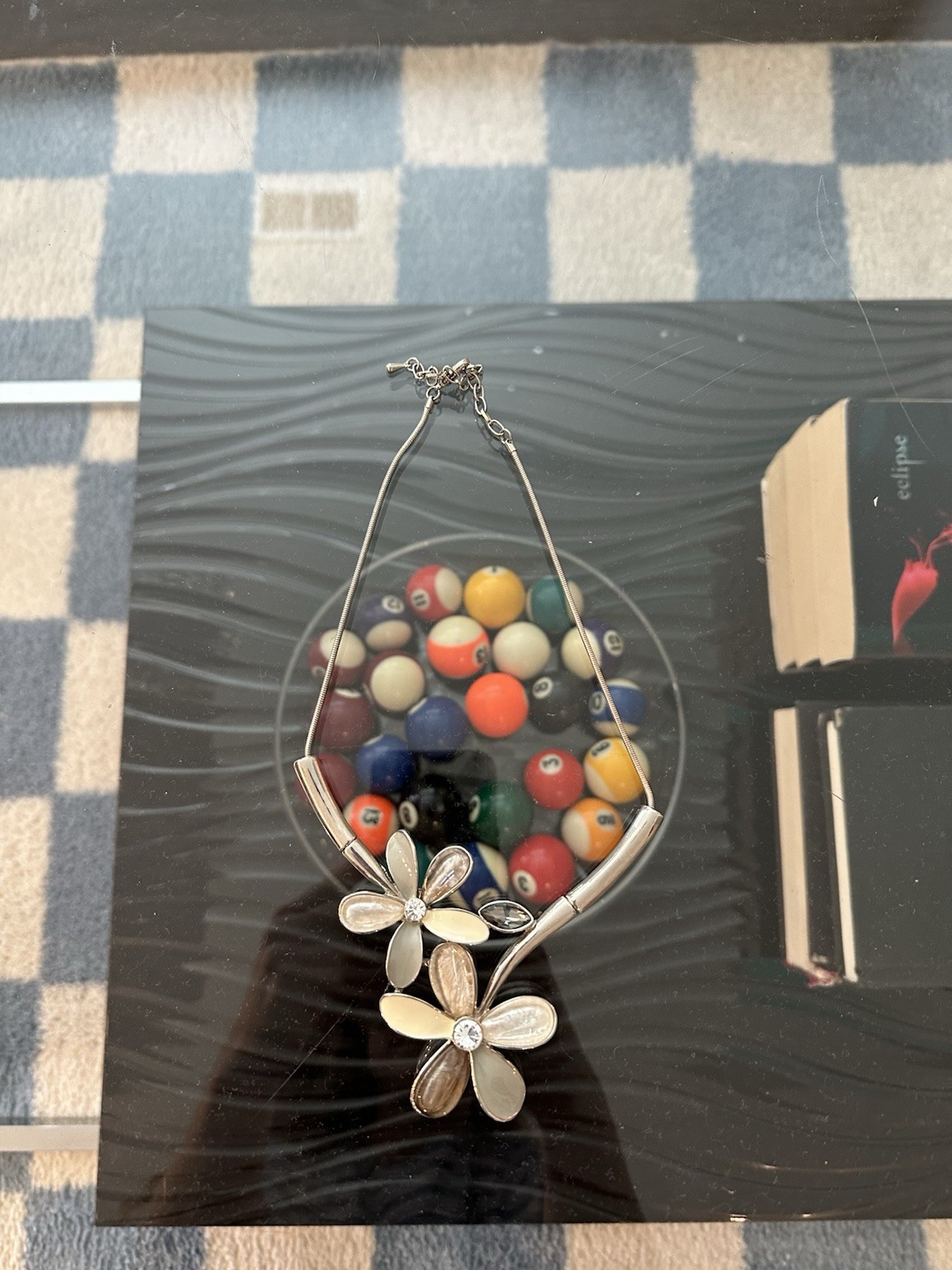 Y2K Floral Necklace