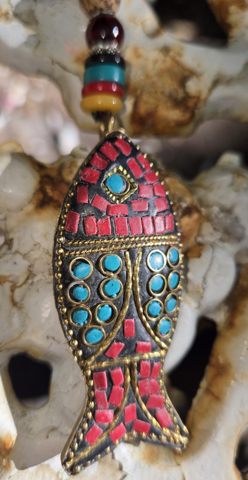 Vintage Long Pendant Necklace for Women Boho Layering Statement Gift