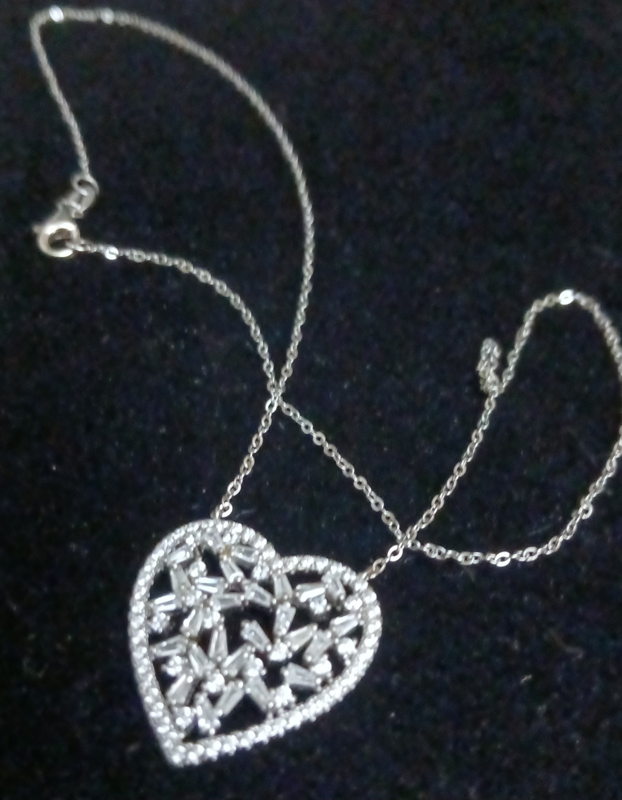Diamonque Sterling NWT Never Worn, Immaculate Condition Fully Stamped DDD 925