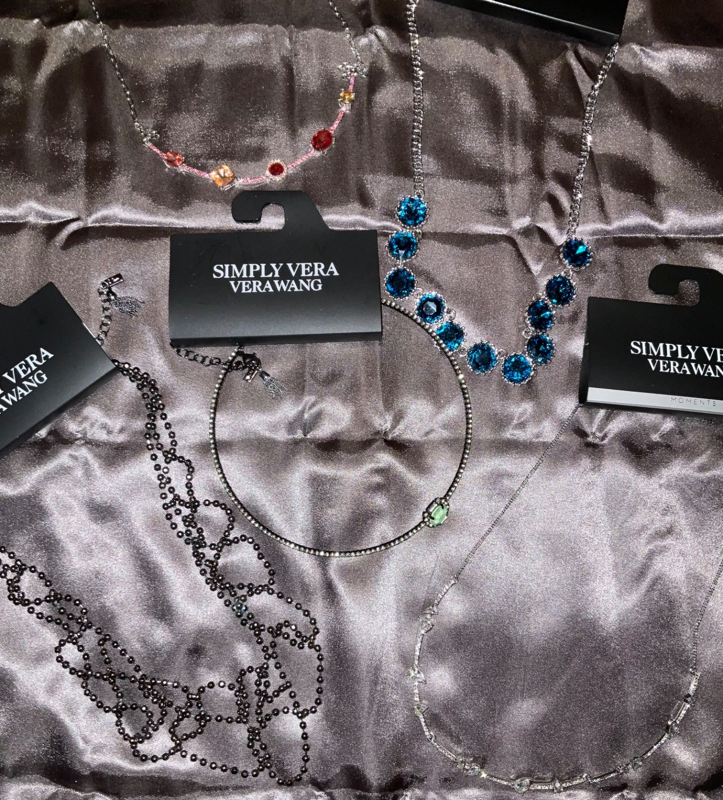 Simply Vera Wang Necklace Lot of 4