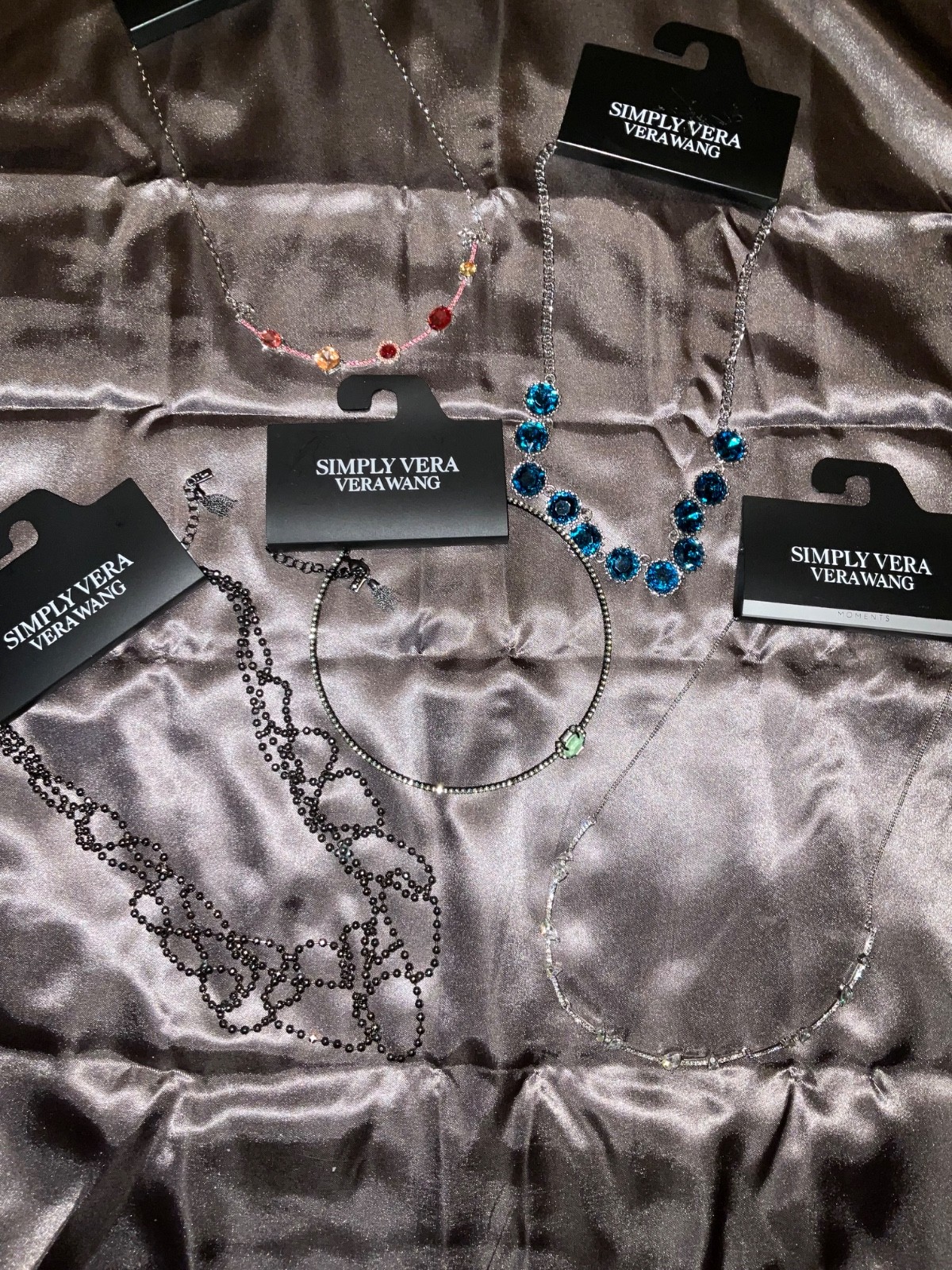Simply Vera Wang Necklace Lot of 4