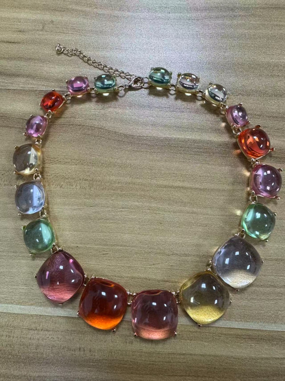 Women’s Color-Block Candy-Style Necklace