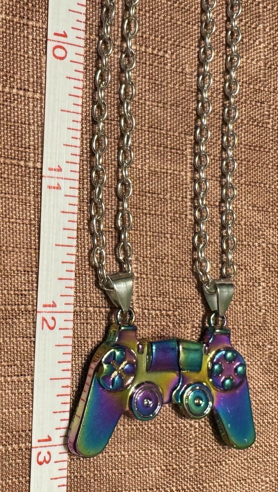 PlayStation Multi-Colored Game Controller Friendship Necklaces, New!