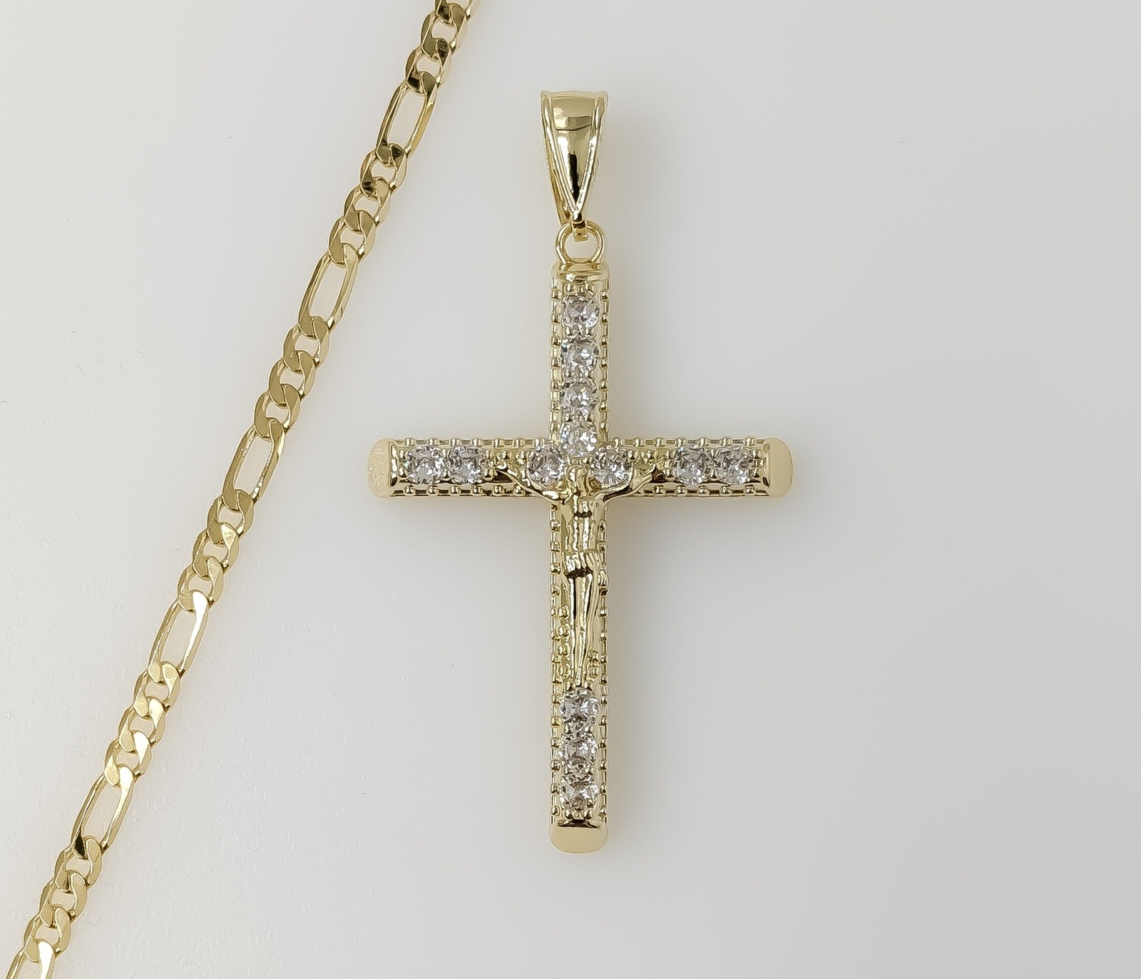 Hip Hop Rope 3mm Chain Necklace 18″ 20″ 22″ 24″ 26″ inch 14K Gold Plated Men