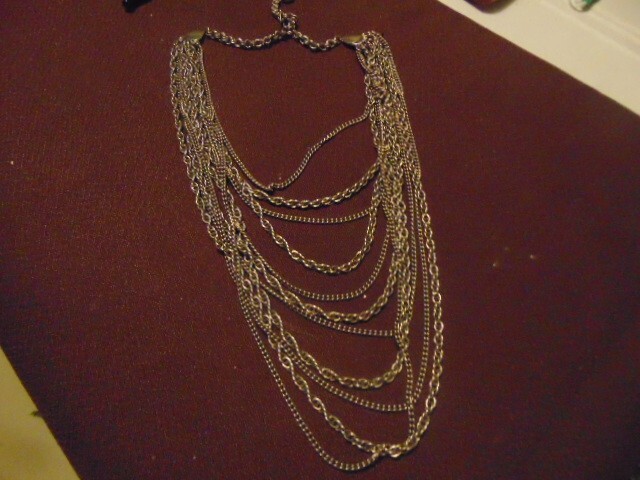 11 Strand Chain Sweater Necklaces